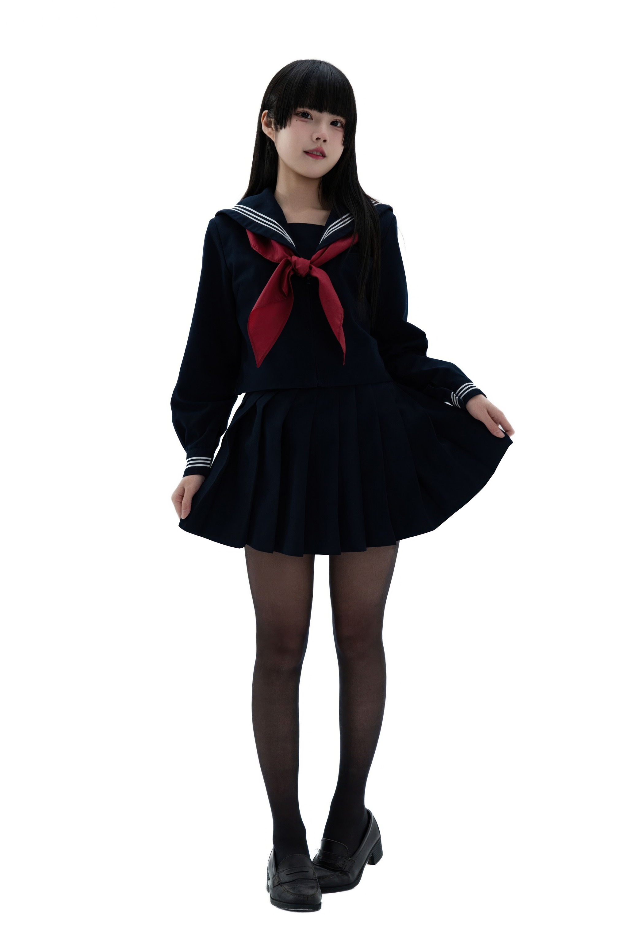 图片[1]-清水凪 – NO.029 後輩ちゃんの制服[91P]-XikXak